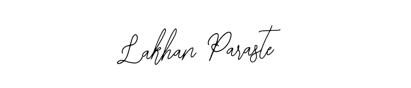 Bearetta-2O07w is a professional signature style that is perfect for those who want to add a touch of class to their signature. It is also a great choice for those who want to make their signature more unique. Get Lakhan Paraste name to fancy signature for free. Lakhan Paraste signature style 12 images and pictures png