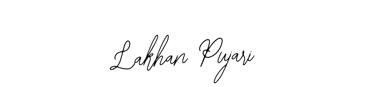 It looks lik you need a new signature style for name Lakhan Pujari. Design unique handwritten (Bearetta-2O07w) signature with our free signature maker in just a few clicks. Lakhan Pujari signature style 12 images and pictures png