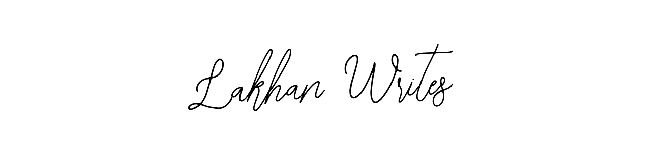 Create a beautiful signature design for name Lakhan Writes. With this signature (Bearetta-2O07w) fonts, you can make a handwritten signature for free. Lakhan Writes signature style 12 images and pictures png