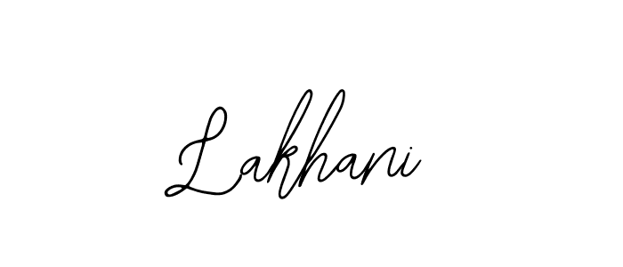 Lakhani stylish signature style. Best Handwritten Sign (Bearetta-2O07w) for my name. Handwritten Signature Collection Ideas for my name Lakhani. Lakhani signature style 12 images and pictures png