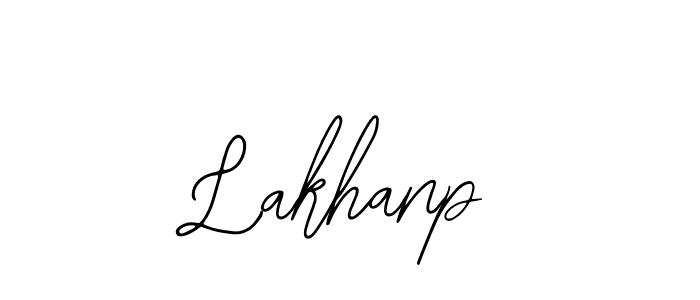 if you are searching for the best signature style for your name Lakhanp. so please give up your signature search. here we have designed multiple signature styles  using Bearetta-2O07w. Lakhanp signature style 12 images and pictures png