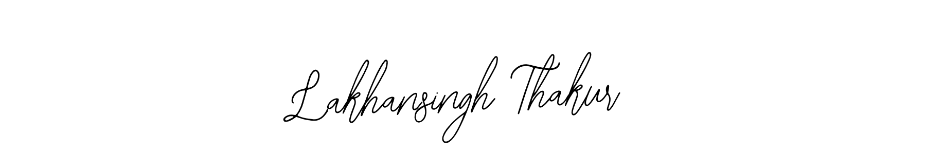 Design your own signature with our free online signature maker. With this signature software, you can create a handwritten (Bearetta-2O07w) signature for name Lakhansingh Thakur. Lakhansingh Thakur signature style 12 images and pictures png