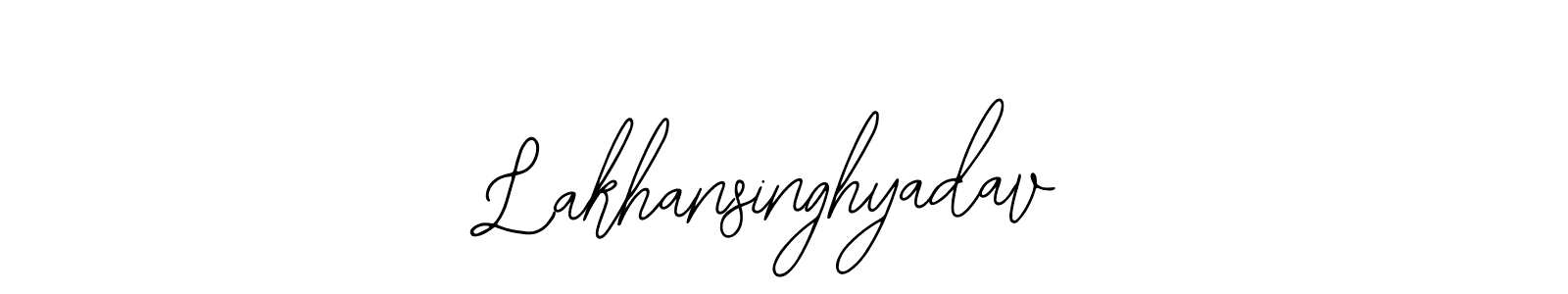 The best way (Bearetta-2O07w) to make a short signature is to pick only two or three words in your name. The name Lakhansinghyadav include a total of six letters. For converting this name. Lakhansinghyadav signature style 12 images and pictures png