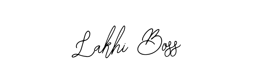 Make a beautiful signature design for name Lakhi Boss. With this signature (Bearetta-2O07w) style, you can create a handwritten signature for free. Lakhi Boss signature style 12 images and pictures png