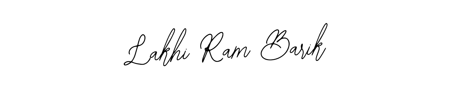 Also You can easily find your signature by using the search form. We will create Lakhi Ram Barik name handwritten signature images for you free of cost using Bearetta-2O07w sign style. Lakhi Ram Barik signature style 12 images and pictures png