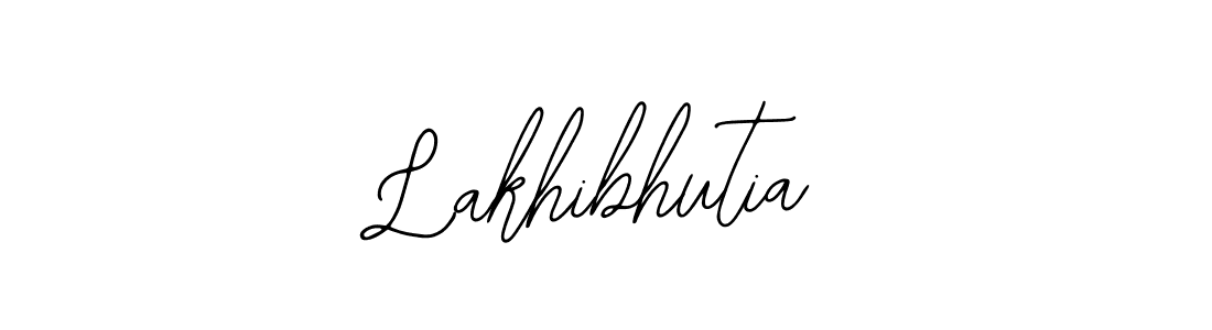 Design your own signature with our free online signature maker. With this signature software, you can create a handwritten (Bearetta-2O07w) signature for name Lakhibhutia. Lakhibhutia signature style 12 images and pictures png