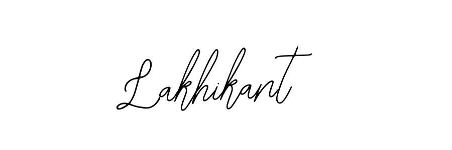 Also You can easily find your signature by using the search form. We will create Lakhikant name handwritten signature images for you free of cost using Bearetta-2O07w sign style. Lakhikant signature style 12 images and pictures png