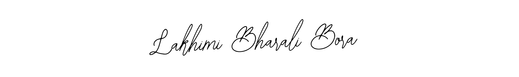 Make a short Lakhimi Bharali Bora signature style. Manage your documents anywhere anytime using Bearetta-2O07w. Create and add eSignatures, submit forms, share and send files easily. Lakhimi Bharali Bora signature style 12 images and pictures png