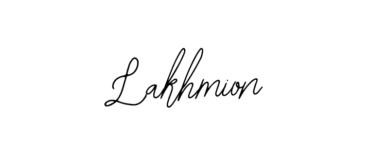 How to Draw Lakhmion signature style? Bearetta-2O07w is a latest design signature styles for name Lakhmion. Lakhmion signature style 12 images and pictures png