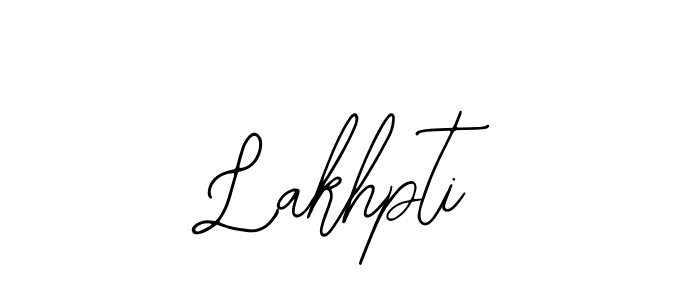 Use a signature maker to create a handwritten signature online. With this signature software, you can design (Bearetta-2O07w) your own signature for name Lakhpti. Lakhpti signature style 12 images and pictures png