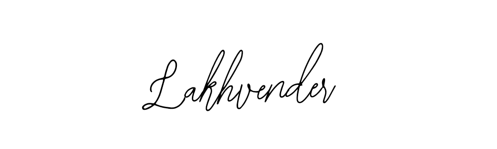 if you are searching for the best signature style for your name Lakhvender. so please give up your signature search. here we have designed multiple signature styles  using Bearetta-2O07w. Lakhvender signature style 12 images and pictures png