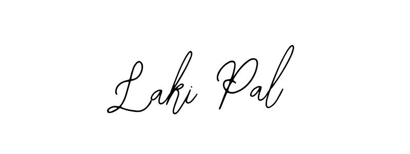 Use a signature maker to create a handwritten signature online. With this signature software, you can design (Bearetta-2O07w) your own signature for name Laki Pal. Laki Pal signature style 12 images and pictures png