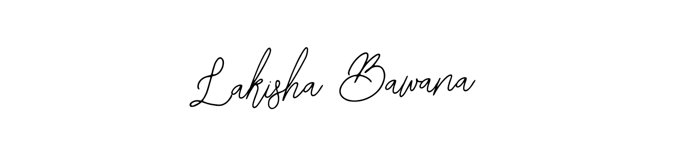 Make a beautiful signature design for name Lakisha Bawana. With this signature (Bearetta-2O07w) style, you can create a handwritten signature for free. Lakisha Bawana signature style 12 images and pictures png