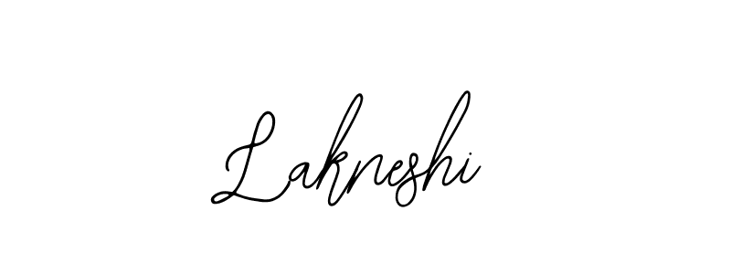 How to Draw Lakneshi signature style? Bearetta-2O07w is a latest design signature styles for name Lakneshi. Lakneshi signature style 12 images and pictures png