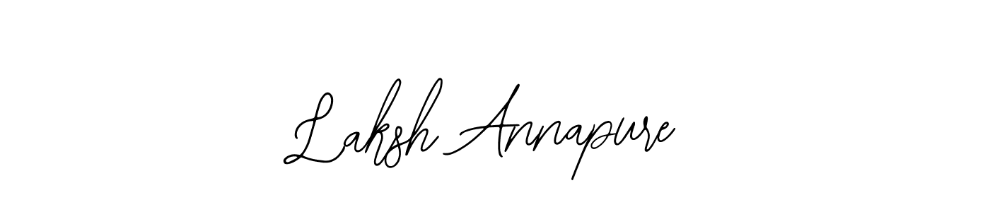 Make a beautiful signature design for name Laksh Annapure. Use this online signature maker to create a handwritten signature for free. Laksh Annapure signature style 12 images and pictures png