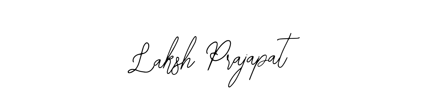 How to Draw Laksh Prajapat signature style? Bearetta-2O07w is a latest design signature styles for name Laksh Prajapat. Laksh Prajapat signature style 12 images and pictures png