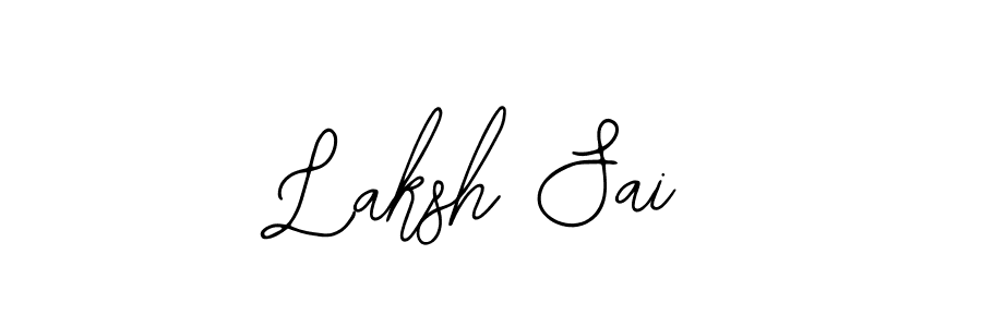 How to make Laksh Sai signature? Bearetta-2O07w is a professional autograph style. Create handwritten signature for Laksh Sai name. Laksh Sai signature style 12 images and pictures png