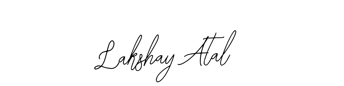 How to Draw Lakshay Atal signature style? Bearetta-2O07w is a latest design signature styles for name Lakshay Atal. Lakshay Atal signature style 12 images and pictures png