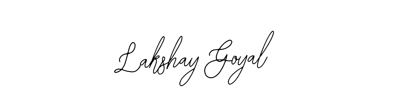 This is the best signature style for the Lakshay Goyal name. Also you like these signature font (Bearetta-2O07w). Mix name signature. Lakshay Goyal signature style 12 images and pictures png