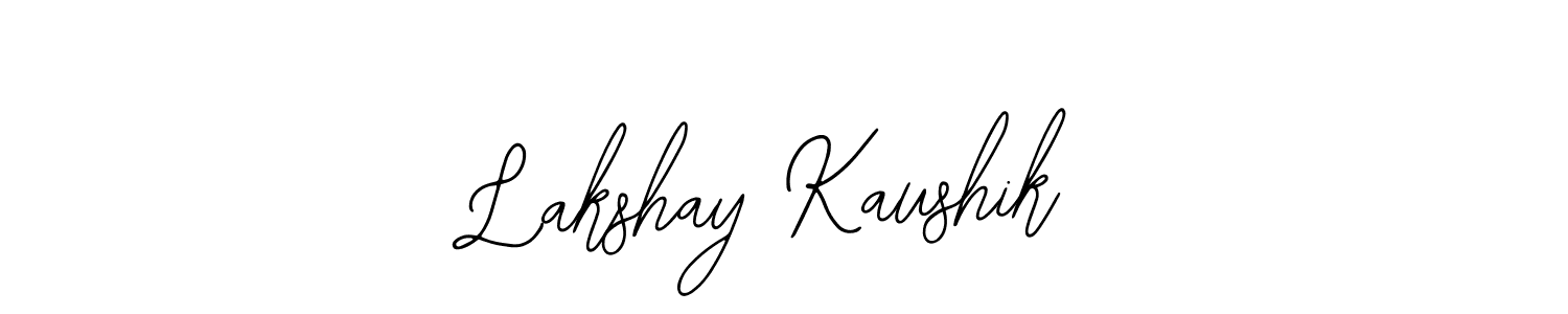 Design your own signature with our free online signature maker. With this signature software, you can create a handwritten (Bearetta-2O07w) signature for name Lakshay Kaushik. Lakshay Kaushik signature style 12 images and pictures png