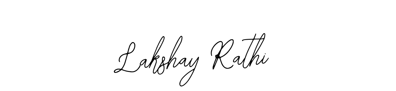 The best way (Bearetta-2O07w) to make a short signature is to pick only two or three words in your name. The name Lakshay Rathi include a total of six letters. For converting this name. Lakshay Rathi signature style 12 images and pictures png