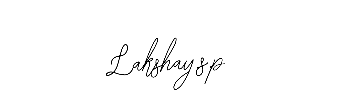 Lakshay.s.p stylish signature style. Best Handwritten Sign (Bearetta-2O07w) for my name. Handwritten Signature Collection Ideas for my name Lakshay.s.p. Lakshay.s.p signature style 12 images and pictures png