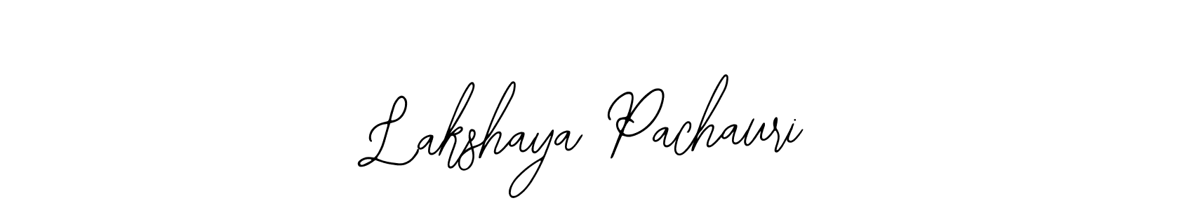 Make a short Lakshaya Pachauri signature style. Manage your documents anywhere anytime using Bearetta-2O07w. Create and add eSignatures, submit forms, share and send files easily. Lakshaya Pachauri signature style 12 images and pictures png