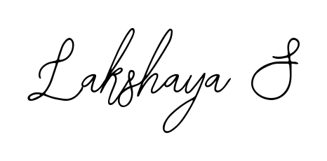 A classic penmanship look for Lakshaya S. The Bearetta-2O07w font brings timeless elegance and confidence to every signed document. Lakshaya S signature style 12 images and pictures png