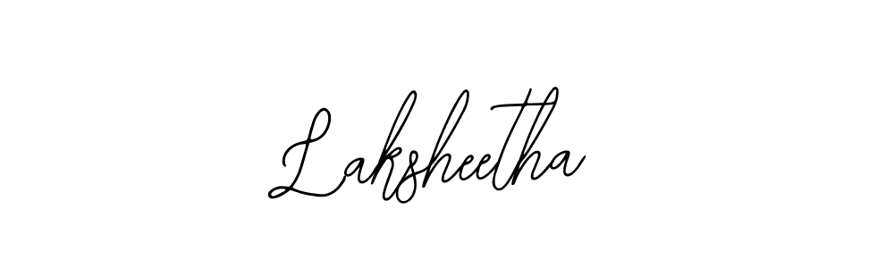 Also we have Laksheetha name is the best signature style. Create professional handwritten signature collection using Bearetta-2O07w autograph style. Laksheetha signature style 12 images and pictures png