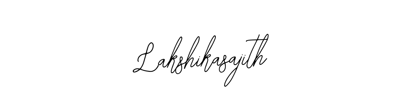 You should practise on your own different ways (Bearetta-2O07w) to write your name (Lakshikasajith) in signature. don't let someone else do it for you. Lakshikasajith signature style 12 images and pictures png