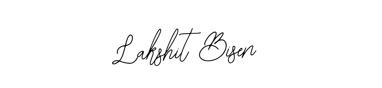 Also You can easily find your signature by using the search form. We will create Lakshit Bisen name handwritten signature images for you free of cost using Bearetta-2O07w sign style. Lakshit Bisen signature style 12 images and pictures png