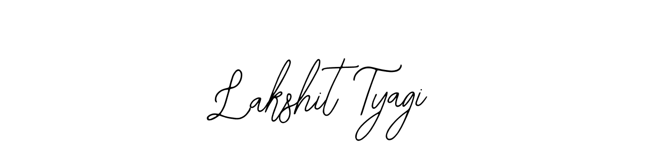 How to Draw Lakshit Tyagi signature style? Bearetta-2O07w is a latest design signature styles for name Lakshit Tyagi. Lakshit Tyagi signature style 12 images and pictures png