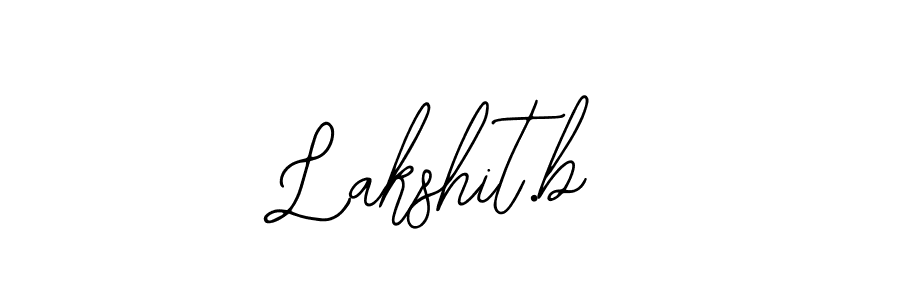 Here are the top 10 professional signature styles for the name Lakshit.b. These are the best autograph styles you can use for your name. Lakshit.b signature style 12 images and pictures png