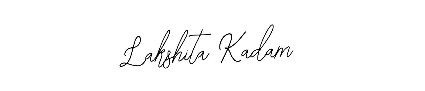 How to Draw Lakshita Kadam signature style? Bearetta-2O07w is a latest design signature styles for name Lakshita Kadam. Lakshita Kadam signature style 12 images and pictures png