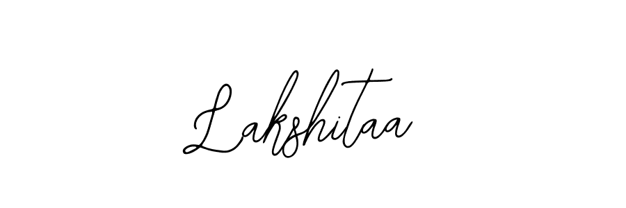 The best way (Bearetta-2O07w) to make a short signature is to pick only two or three words in your name. The name Lakshitaa include a total of six letters. For converting this name. Lakshitaa signature style 12 images and pictures png