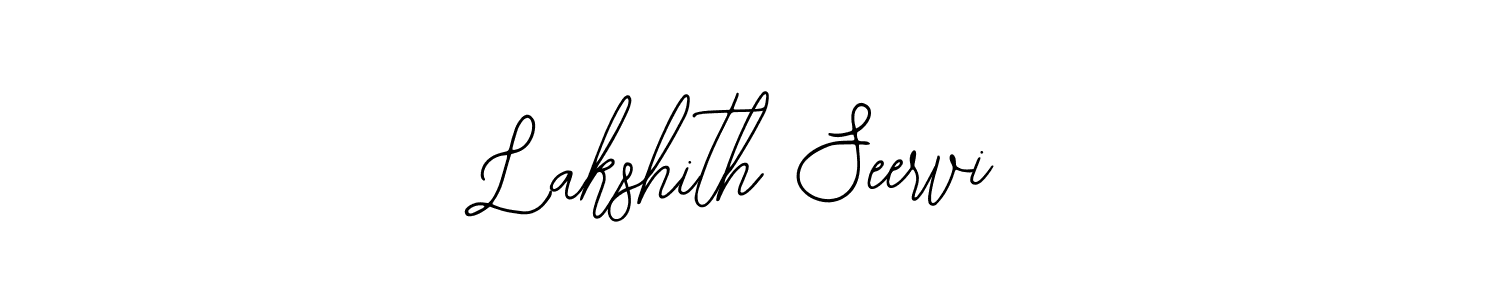 Make a beautiful signature design for name Lakshith Seervi. Use this online signature maker to create a handwritten signature for free. Lakshith Seervi signature style 12 images and pictures png