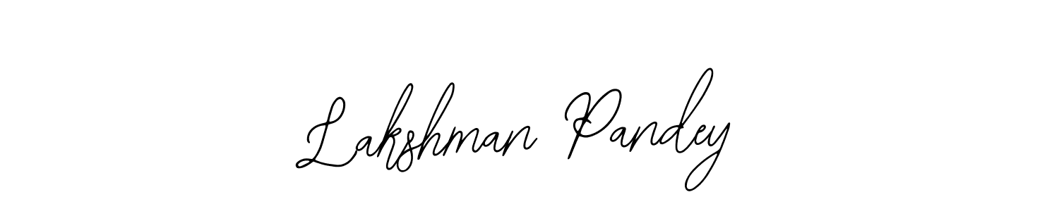 if you are searching for the best signature style for your name Lakshman Pandey. so please give up your signature search. here we have designed multiple signature styles  using Bearetta-2O07w. Lakshman Pandey signature style 12 images and pictures png