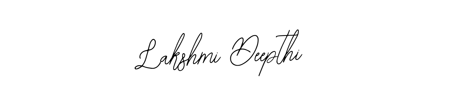 Make a short Lakshmi Deepthi signature style. Manage your documents anywhere anytime using Bearetta-2O07w. Create and add eSignatures, submit forms, share and send files easily. Lakshmi Deepthi signature style 12 images and pictures png