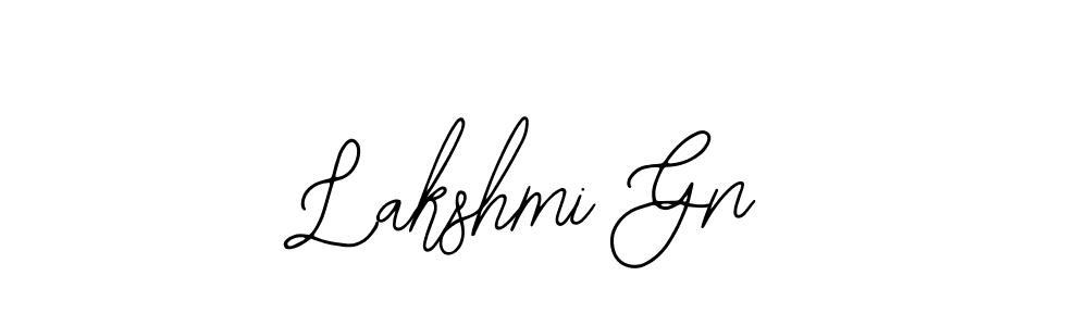 You should practise on your own different ways (Bearetta-2O07w) to write your name (Lakshmi Gn) in signature. don't let someone else do it for you. Lakshmi Gn signature style 12 images and pictures png