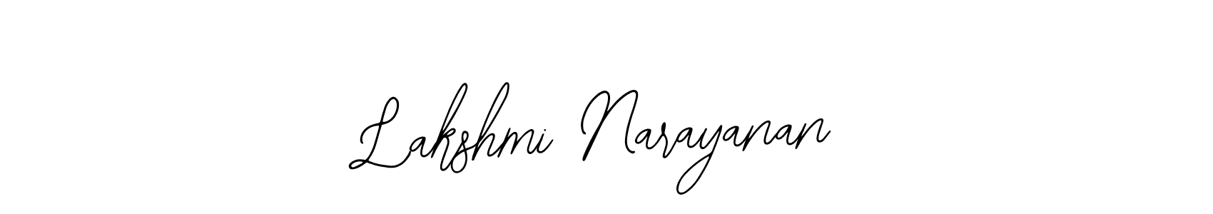Design your own signature with our free online signature maker. With this signature software, you can create a handwritten (Bearetta-2O07w) signature for name Lakshmi Narayanan. Lakshmi Narayanan signature style 12 images and pictures png