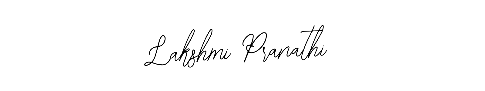 Also You can easily find your signature by using the search form. We will create Lakshmi Pranathi name handwritten signature images for you free of cost using Bearetta-2O07w sign style. Lakshmi Pranathi signature style 12 images and pictures png