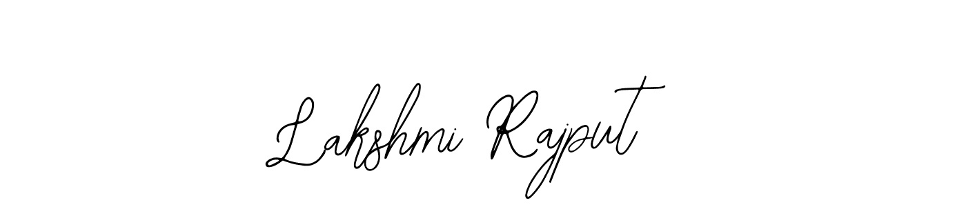 How to make Lakshmi Rajput name signature. Use Bearetta-2O07w style for creating short signs online. This is the latest handwritten sign. Lakshmi Rajput signature style 12 images and pictures png