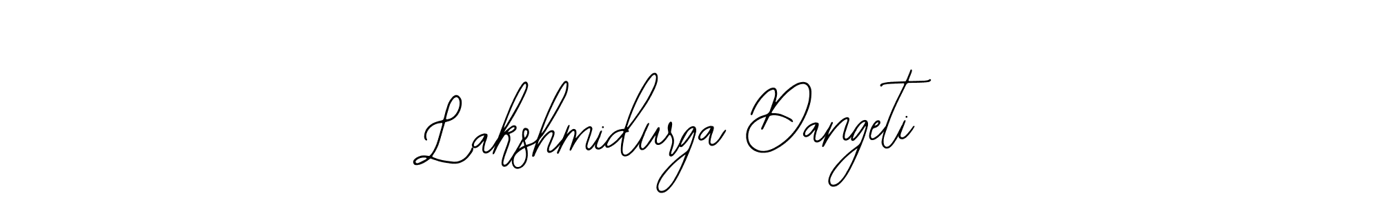 Design your own signature with our free online signature maker. With this signature software, you can create a handwritten (Bearetta-2O07w) signature for name Lakshmidurga Dangeti. Lakshmidurga Dangeti signature style 12 images and pictures png