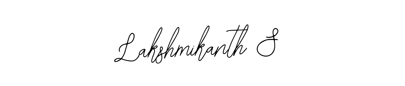 if you are searching for the best signature style for your name Lakshmikanth S. so please give up your signature search. here we have designed multiple signature styles  using Bearetta-2O07w. Lakshmikanth S signature style 12 images and pictures png