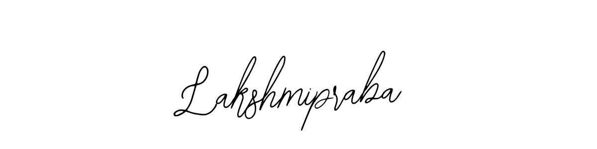 Make a short Lakshmipraba signature style. Manage your documents anywhere anytime using Bearetta-2O07w. Create and add eSignatures, submit forms, share and send files easily. Lakshmipraba signature style 12 images and pictures png