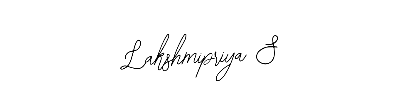 This is the best signature style for the Lakshmipriya S name. Also you like these signature font (Bearetta-2O07w). Mix name signature. Lakshmipriya S signature style 12 images and pictures png