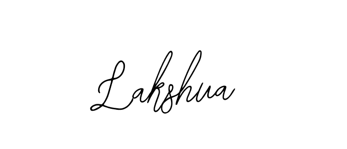 How to make Lakshua signature? Bearetta-2O07w is a professional autograph style. Create handwritten signature for Lakshua name. Lakshua signature style 12 images and pictures png