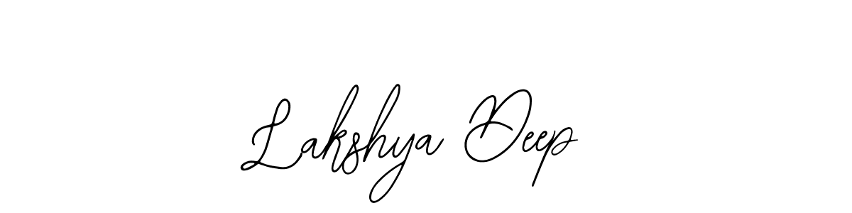 Use a signature maker to create a handwritten signature online. With this signature software, you can design (Bearetta-2O07w) your own signature for name Lakshya Deep. Lakshya Deep signature style 12 images and pictures png