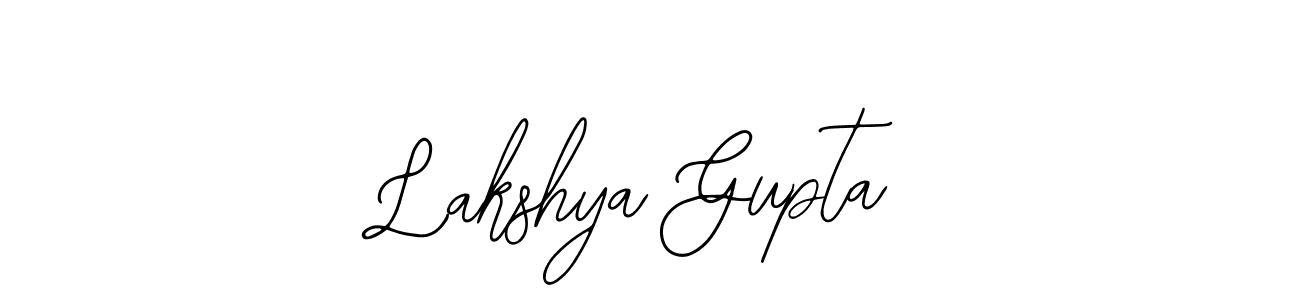 How to make Lakshya Gupta name signature. Use Bearetta-2O07w style for creating short signs online. This is the latest handwritten sign. Lakshya Gupta signature style 12 images and pictures png