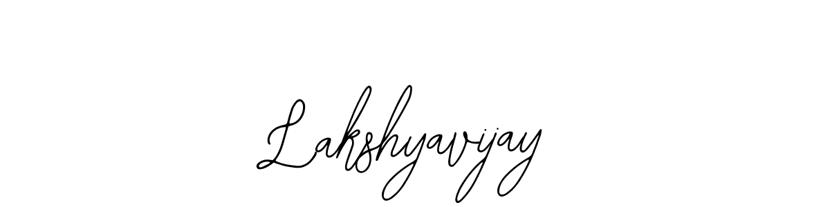 Also You can easily find your signature by using the search form. We will create Lakshyavijay name handwritten signature images for you free of cost using Bearetta-2O07w sign style. Lakshyavijay signature style 12 images and pictures png